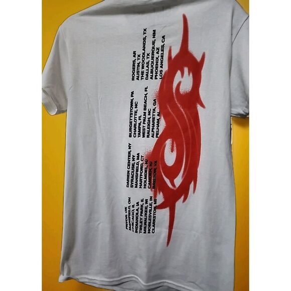 Slipknot Men's Large Concert Tour 2021 Knotfest Tee T-Shirt CR10 New Excellent - Picture 3 of 5